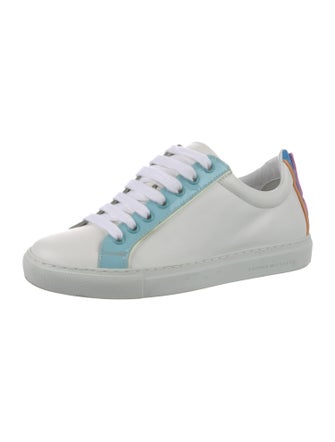 Sophia Webster Leather Printed Sneakers