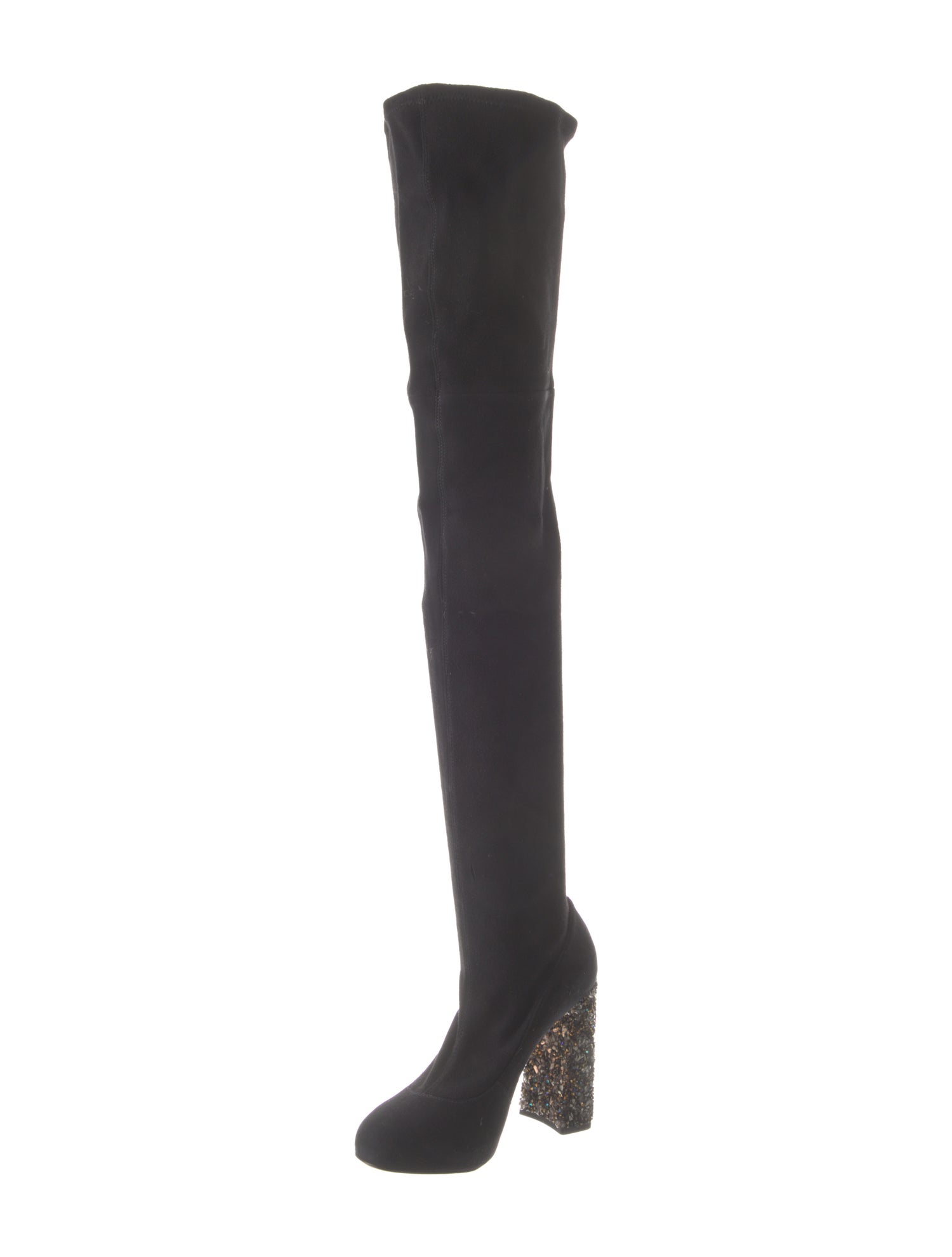 Sophia Webster Suede Sequin Embellishments Sock Boots
