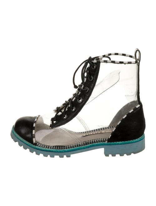 Sophia Webster PVC Combat Boots