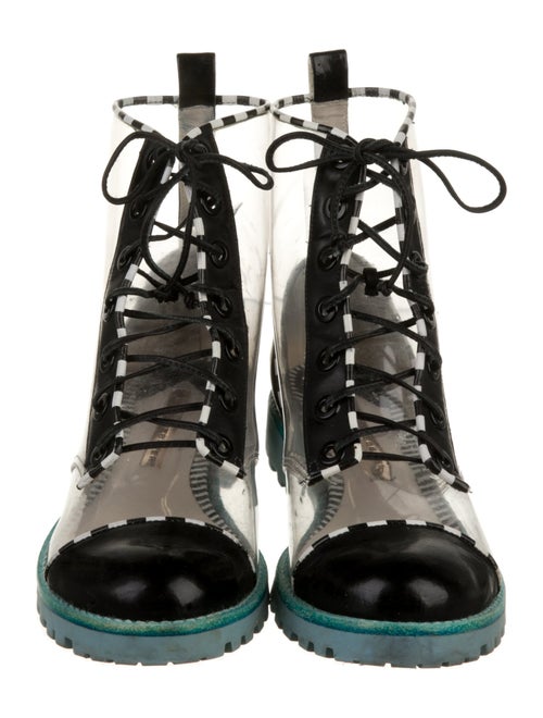Sophia Webster PVC Combat Boots