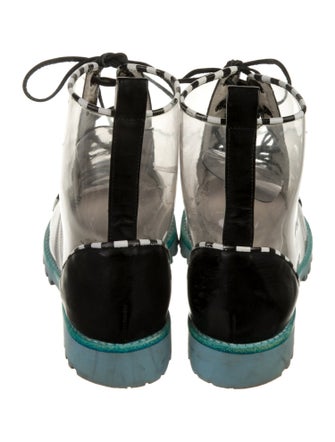 Sophia Webster PVC Combat Boots