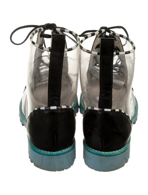 Sophia Webster PVC Combat Boots
