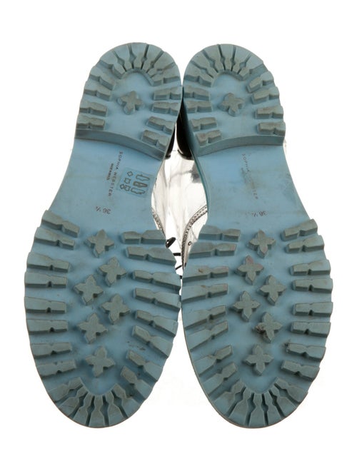 Sophia Webster PVC Combat Boots