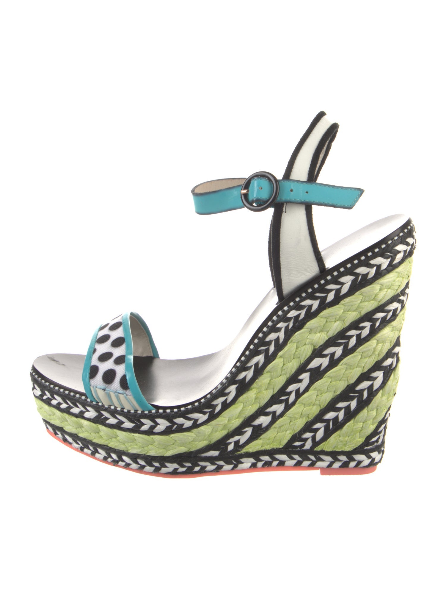 Sophia Webster Jute Patterned Espadrilles