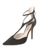 Sophia Webster Suede T-Strap Pumps