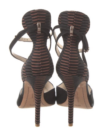 Sophia Webster Suede T-Strap Pumps