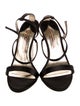 Sophia Webster Satin Crystal Embellishments Sandals