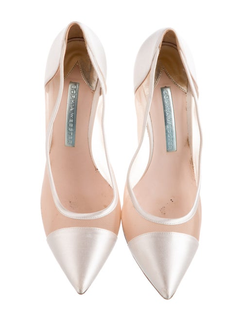 Sophia Webster Leather Crystal Embellishments Pumps