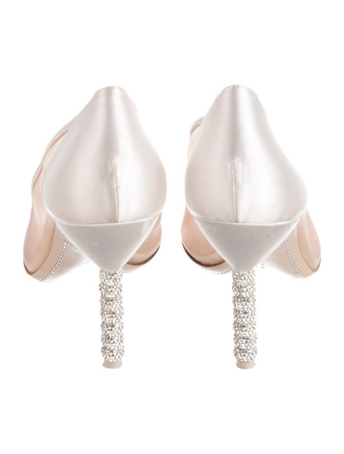 Sophia Webster Leather Crystal Embellishments Pumps