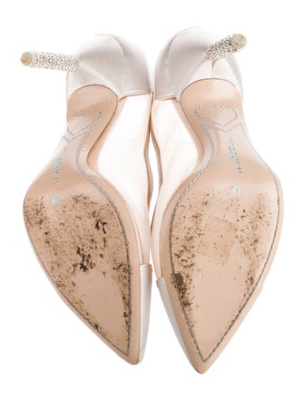 Sophia Webster Leather Crystal Embellishments Pumps
