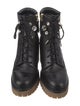 Sophia Webster Leather Crystal Embellishments Combat Boots
