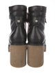 Sophia Webster Leather Crystal Embellishments Combat Boots