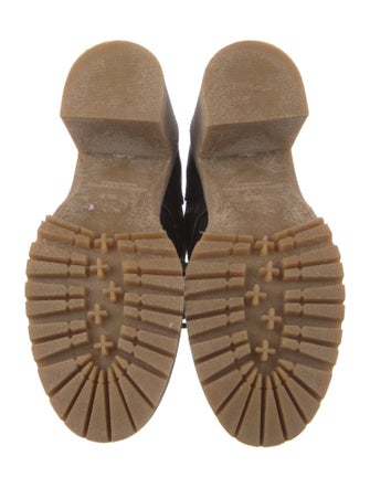 Sophia Webster Leather Crystal Embellishments Combat Boots