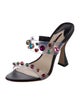 Sophia Webster PVC Crystal Embellishments Slides