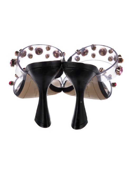 Sophia Webster PVC Crystal Embellishments Slides