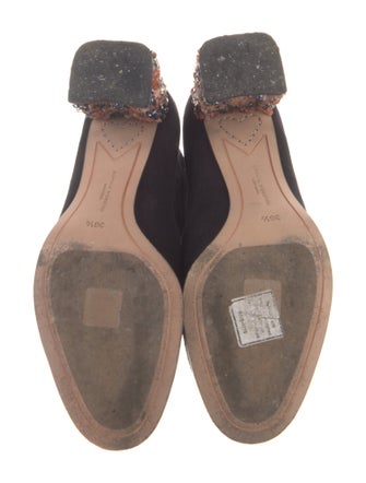 Sophia Webster Suede Crystal Embellishments Boots