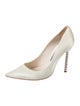 Sophia Webster Satin Crystal Embellishments Pumps