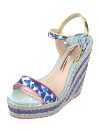 Sophia Webster Printed Espadrilles
