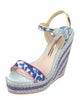 Sophia Webster Printed Espadrilles