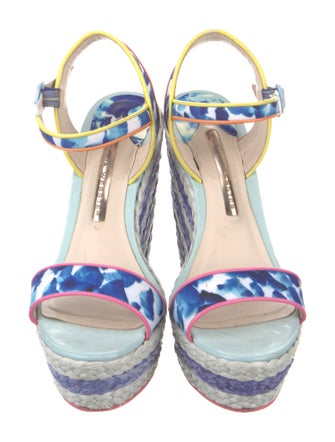 Sophia Webster Printed Espadrilles