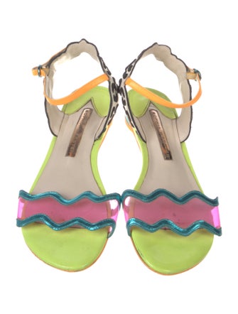 Sophia Webster PVC Printed Sandals
