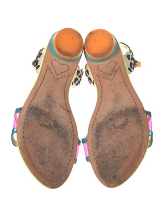 Sophia Webster PVC Printed Sandals
