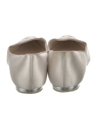 Sophia Webster Leather Embroidered Accent Ballet Flats