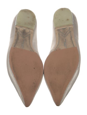 Sophia Webster Leather Embroidered Accent Ballet Flats