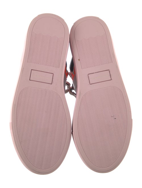 Sophia Webster Leather Printed Sneakers