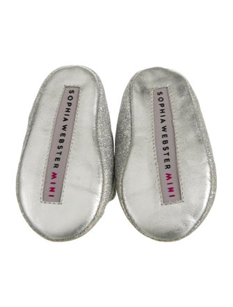 Sophia Webster Infants' Butterfly Metallic Flats