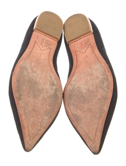 Sophia Webster Suede Embroidered Accent Ballet Flats