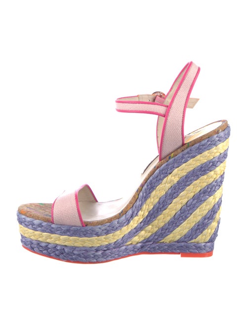 Sophia Webster Canvas Braided Accents Espadrilles