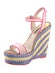 Sophia Webster Canvas Braided Accents Espadrilles