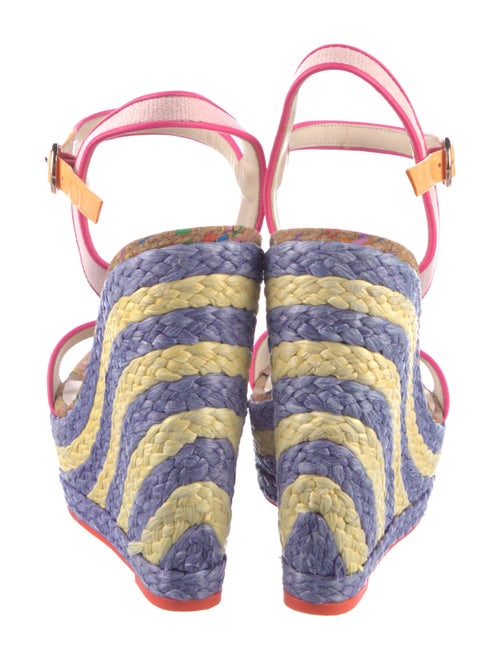 Sophia Webster Canvas Braided Accents Espadrilles