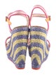 Sophia Webster Canvas Braided Accents Espadrilles