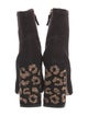 Sophia Webster Suede Crystal Embellishments Sock Boots