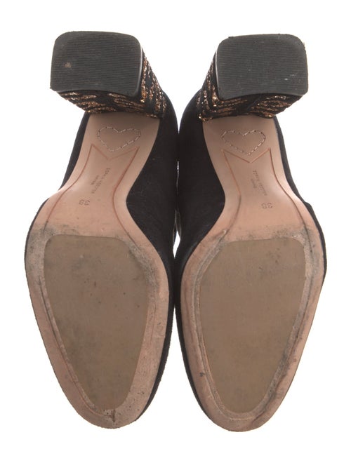 Sophia Webster Suede Crystal Embellishments Sock Boots