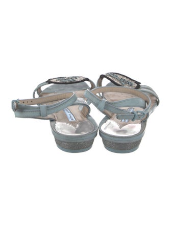 Sophia Webster Patent Leather Slingback Sandals