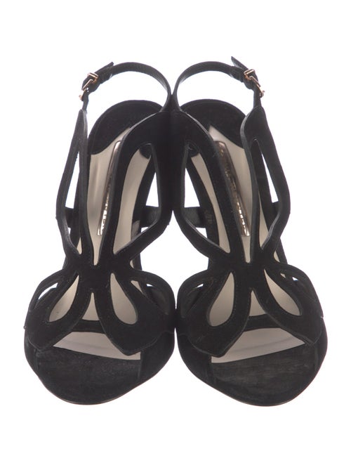 Sophia Webster Suede Slingback Sandals