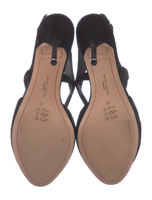 Sophia Webster Suede Slingback Sandals