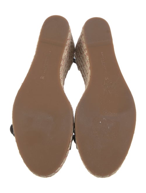 Sophia Webster Leather Embroidered Accent Espadrilles