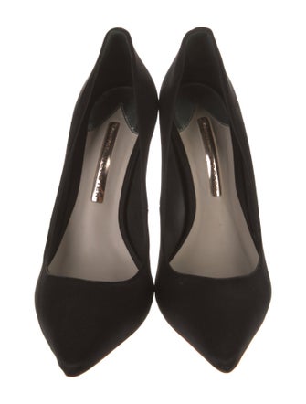 Sophia Webster Satin Crystal Embellishments Pumps