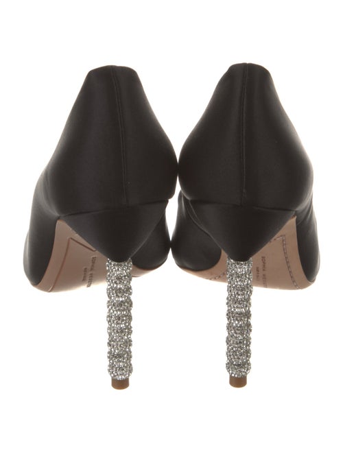 Sophia Webster Satin Crystal Embellishments Pumps
