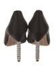 Sophia Webster Satin Crystal Embellishments Pumps