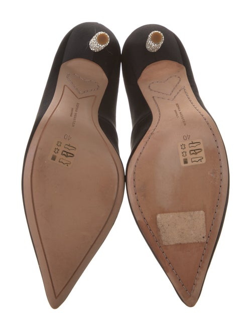 Sophia Webster Satin Crystal Embellishments Pumps