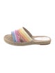 Sophia Webster Straw Printed Espadrilles