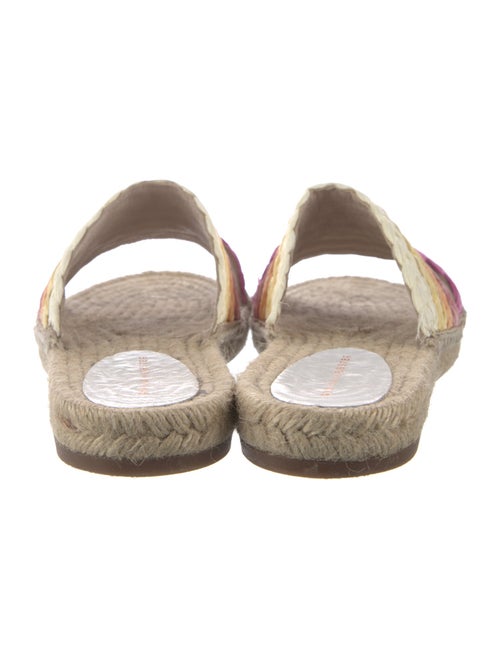 Sophia Webster Straw Printed Espadrilles