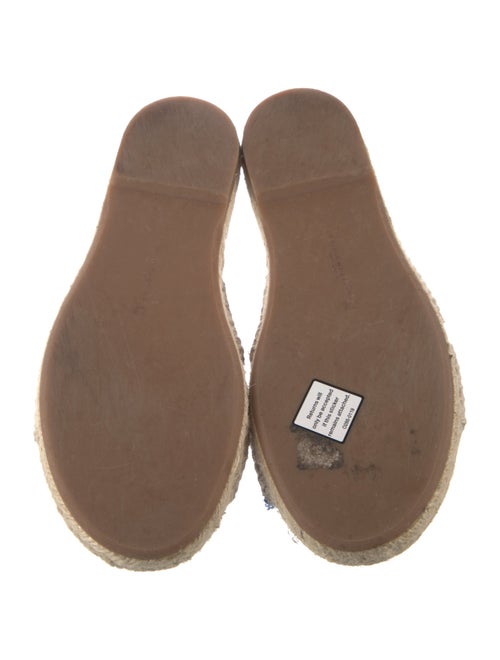Sophia Webster Straw Printed Espadrilles