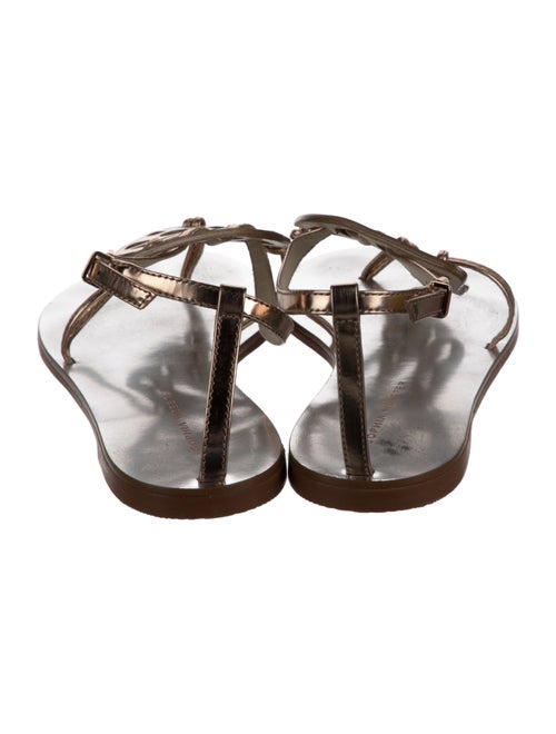 Sophia Webster Patent Leather Printed Slingback Sandals