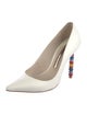 Sophia Webster Satin Crystal Embellishments Pumps